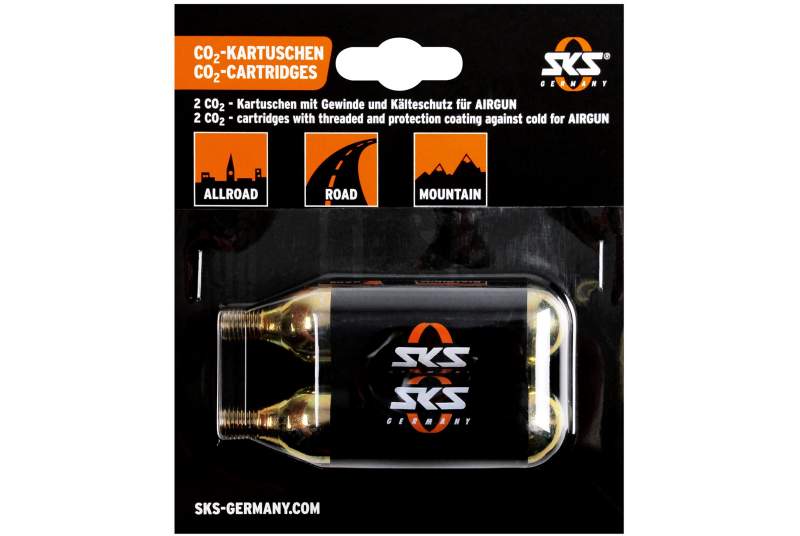 Blister 2 cartuchos de aire C02 SKS Airgun
