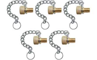 Juego SKS de 5 adaptadores valvula Presta