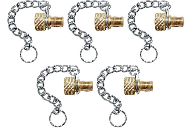 Juego SKS de 5 adaptadores valvula Presta