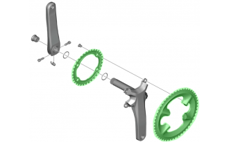 PLATOS 52-36 Shimano 105