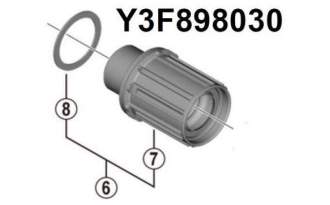 Núcleo Shimano FH-MT400B