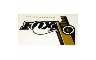 Adhesivo FOX 36 Oro Logo Factory