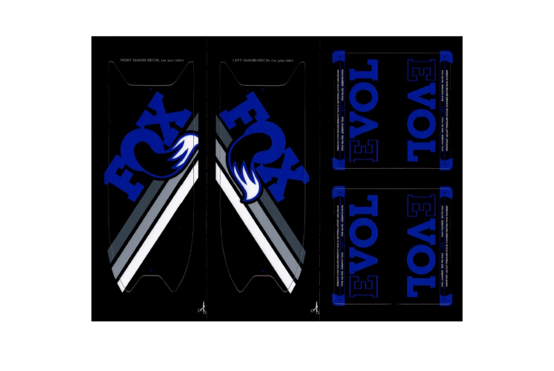 Adhesivo FOX AM Heritage Evol Azul