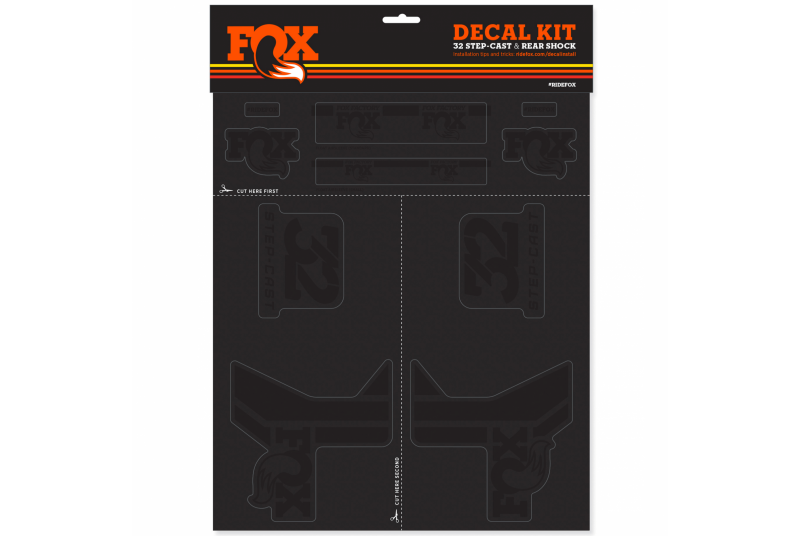 Adhesivo FOX AM Step-Cast Negro 2017