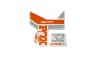 Adhesivo FOX 32 SC 2018 Blanco