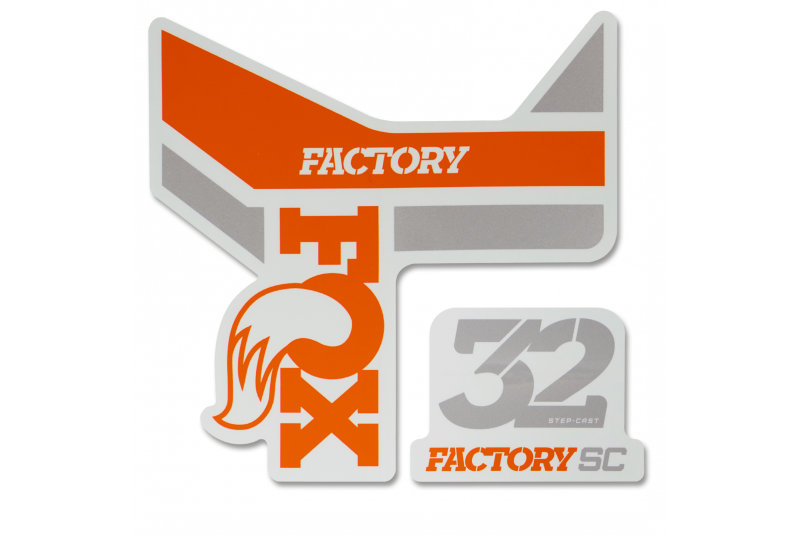 Adhesivo FOX 32 SC 2018 Blanco