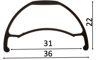 Rueda Gurpil GTR SL30 27,5” blanca 6T XD