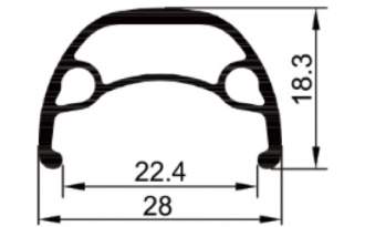 Rueda Neu 27,5 trasera disco 6T 8-11 V