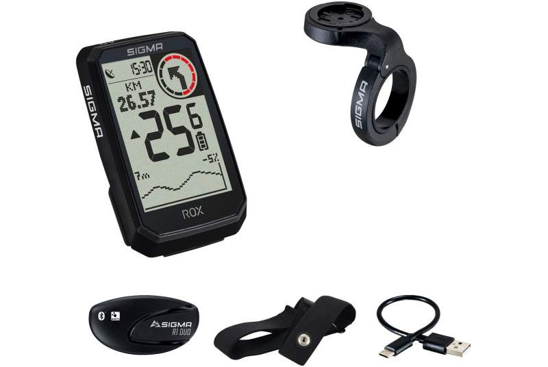 Ciclocomputador Sigma Rox 4.0 Endurance Set HR