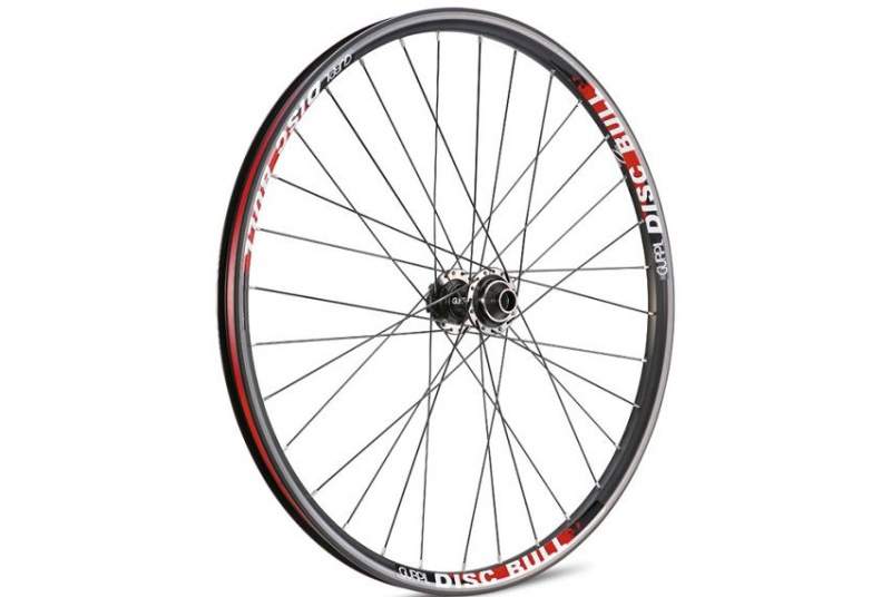 Rueda Disc Bull Negra C/Eje 20mm delantera