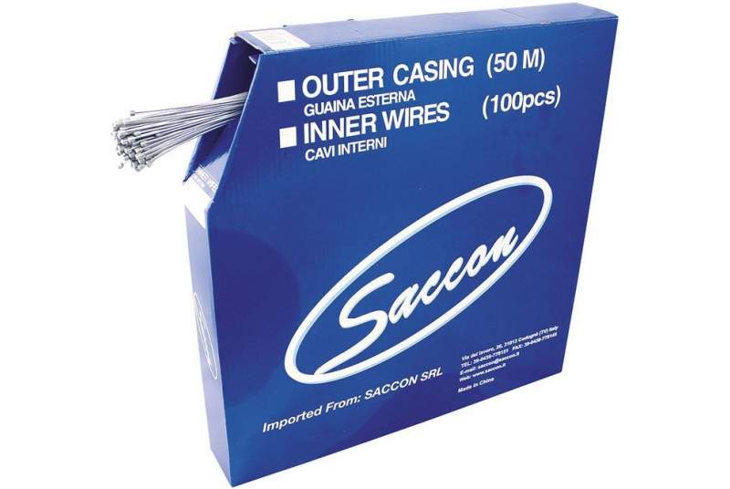 100 Cables cambio acero galvanizado 1.2-2023 mm